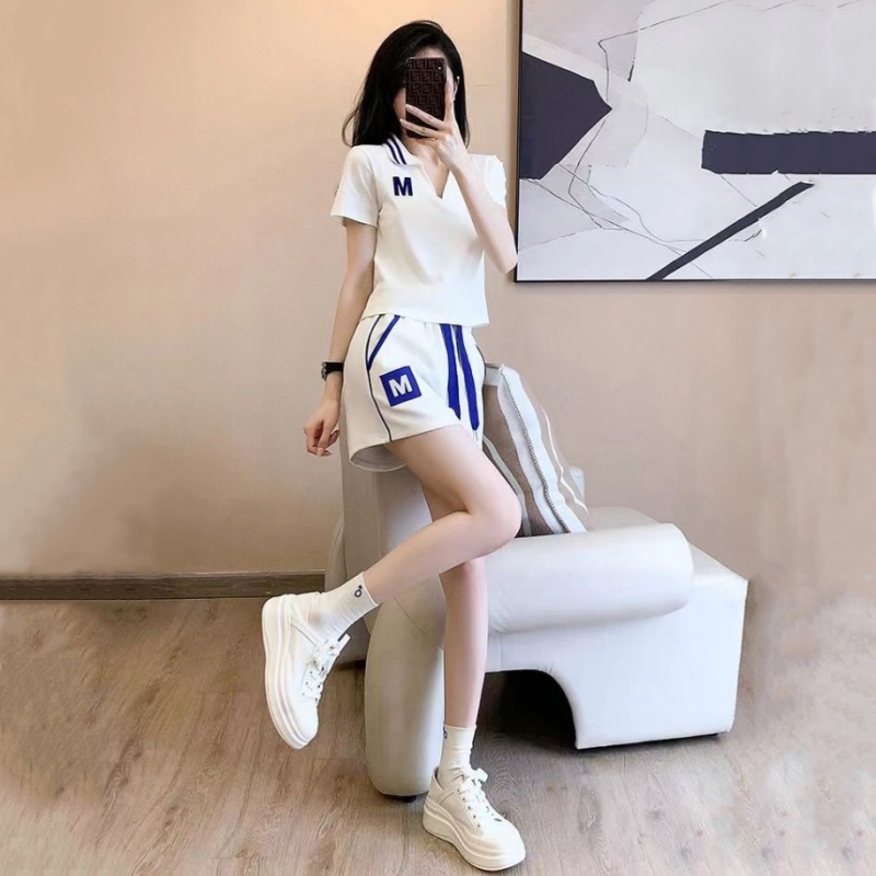 Street Fashion Online - 여름 패션 스트리트 스타일 스포츠웨어 세트