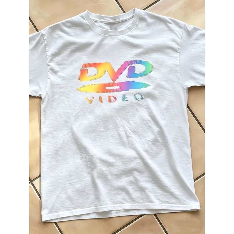 Street Fashion Videos - 남성용 반팔 티셔츠, Y2K 레트로 DVD