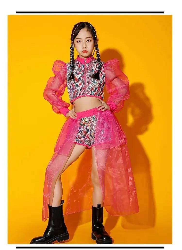 Street Fashion Online - 재즈 의상 스팽글 댄스 여성 공연