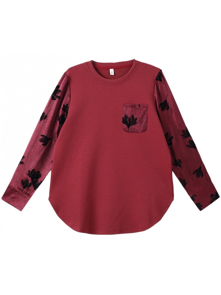 Street Fashion Plus Size - 0XL-4XL 플러스 사이즈 봄 가을 캐주얼