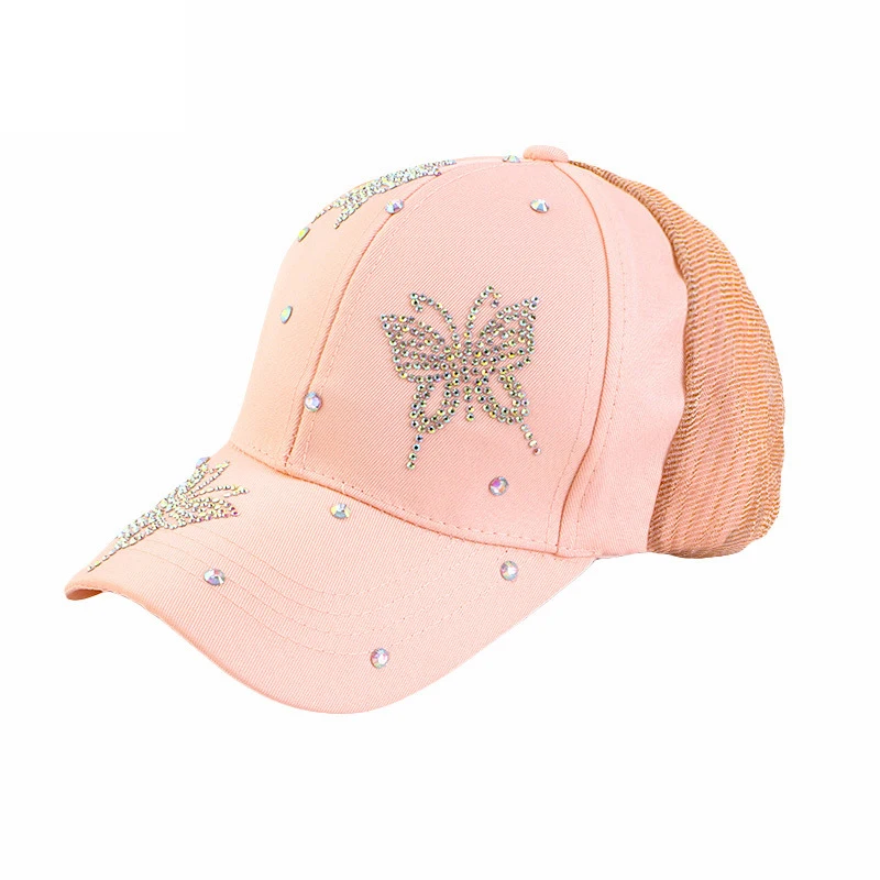 무슬림 여성 히잡, 베이스볼 캡 다이아몬드 나비 여름  - Baseball Cap Fitted 리뷰 및 가격