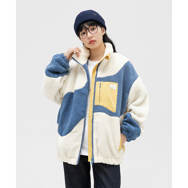 새로운 도착 겨울 Lambswool 두꺼운 따뜻한 여성 - Coach Jacket Bomber 리뷰 및 가격