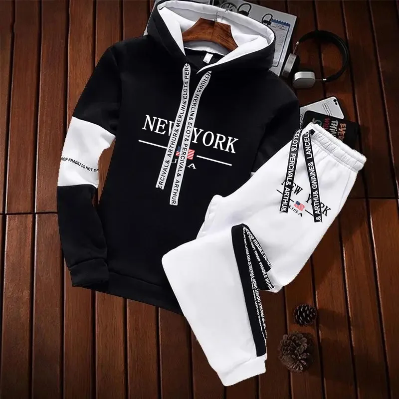 패션 남성 운동복 인쇄 캐주얼 후드 티셔츠 야외 스포츠 - Street Fashion Men 리뷰 및 가격