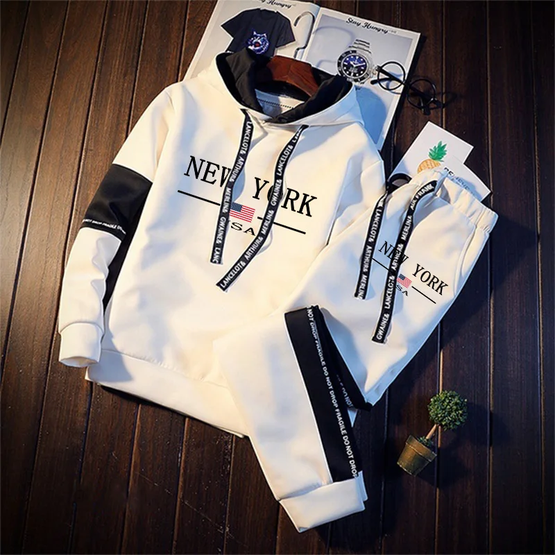 패션 남성 운동복 인쇄 캐주얼 후드 티셔츠 야외 스포츠 - Street Fashion Men 리뷰 및 가격