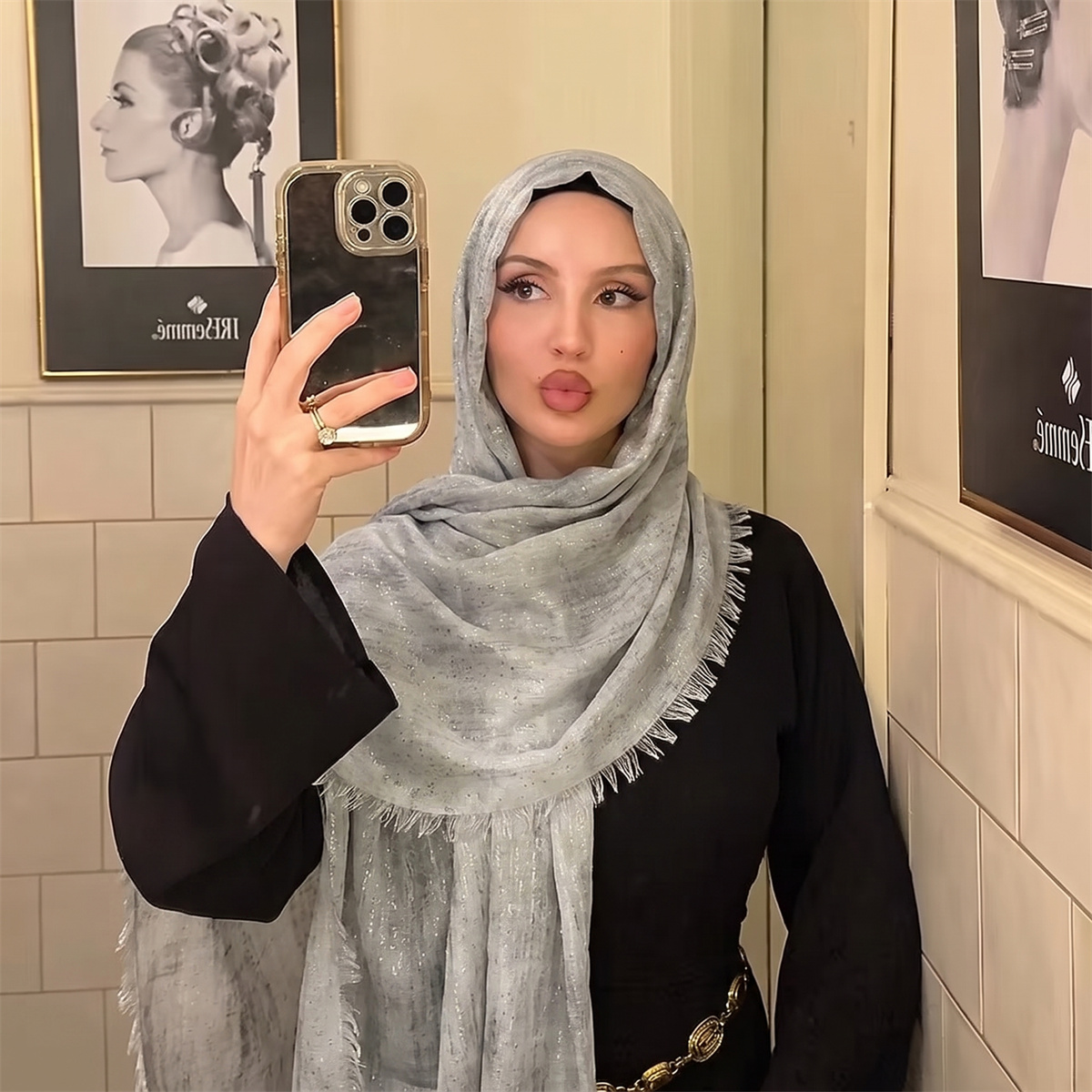 패션 타이다이 히잡 스카프 부드럽고 가벼운 태슬 숄 랩 - Street Fashion Hijab 리뷰 및 가격