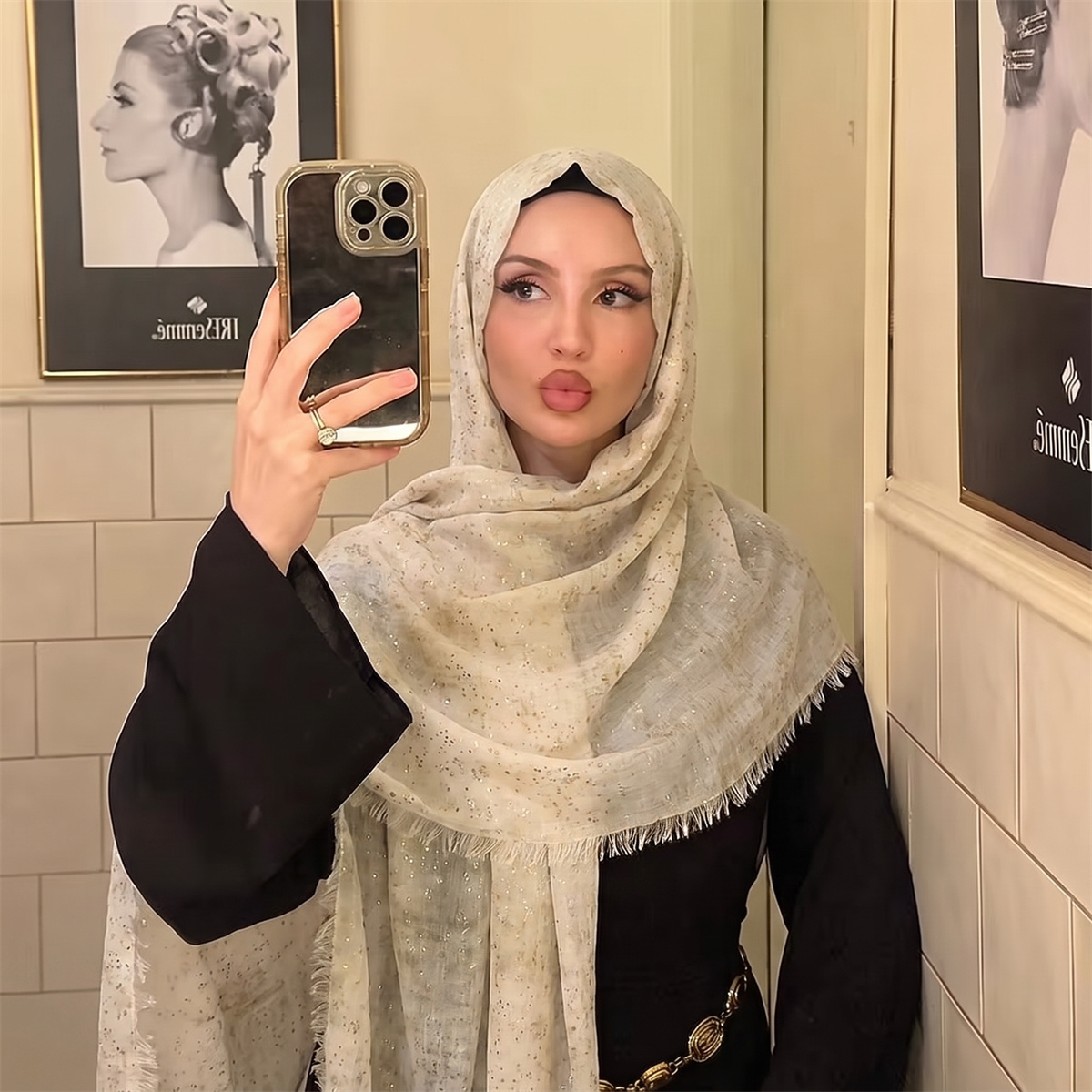 패션 타이다이 히잡 스카프 부드럽고 가벼운 태슬 숄 랩 - Street Fashion Hijab 리뷰 및 가격