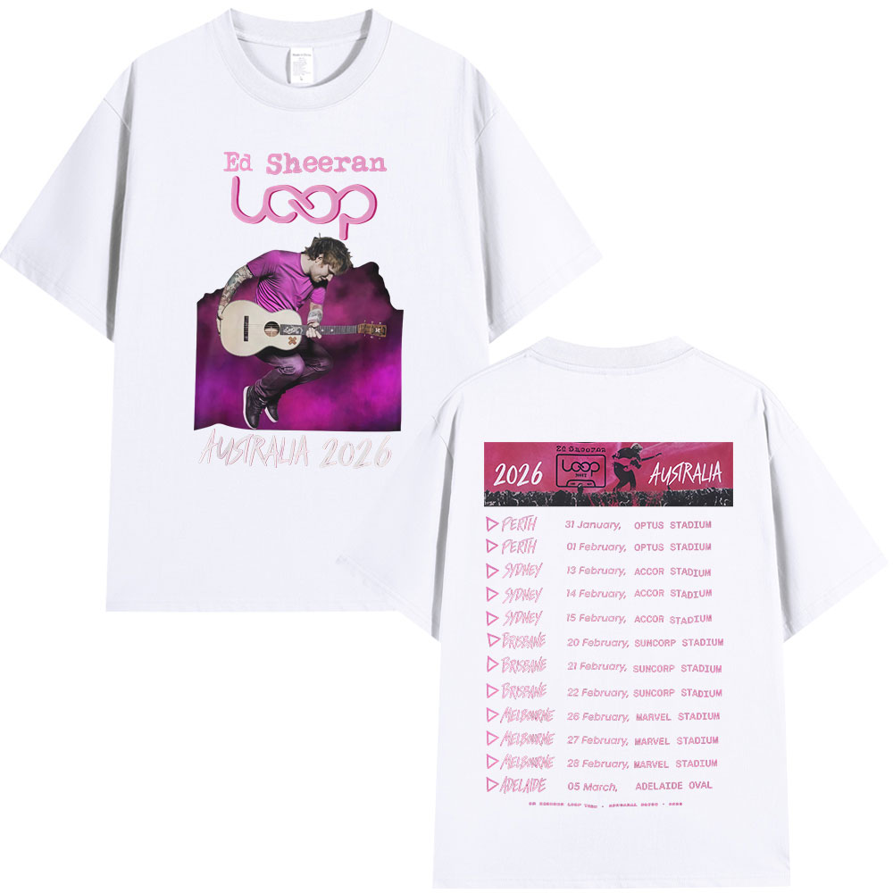 Ed Sheeran Loop Tour Australia - Street Fashion Australia 리뷰 및 가격