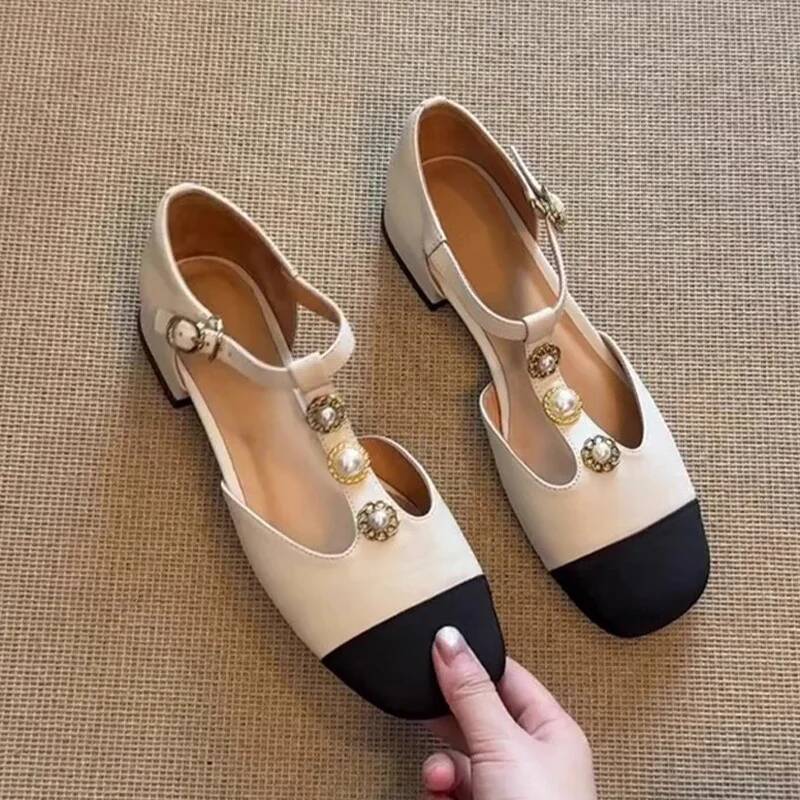 여성 스퀘어 토 힐 샌들 여름 신발 패션 신상 디자이너 - Street Fashion Trends 리뷰 및 가격