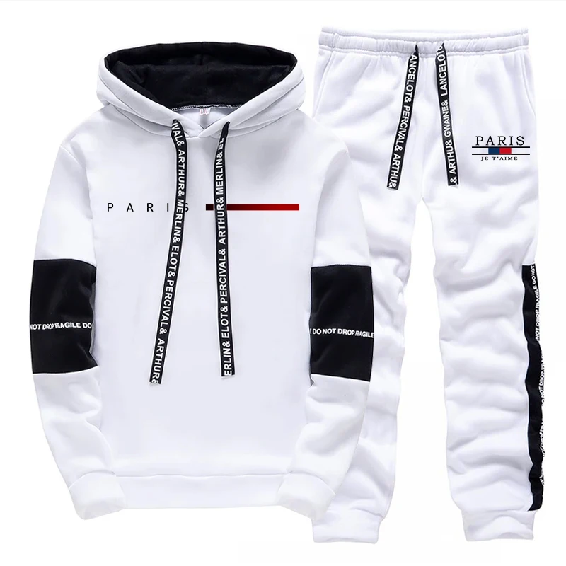 남성 트레이닝복 패션 캐주얼 후드 스웨트셔츠 야외 스포 - Street Fashion Men 리뷰 및 가격