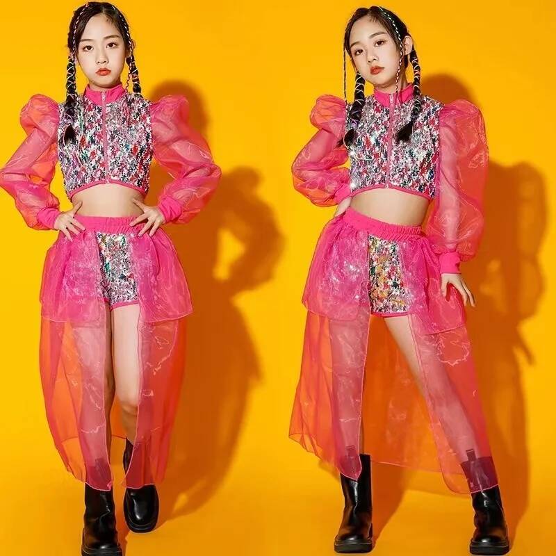 재즈 의상 스팽글 댄스 여성 공연 의상 패션 모델 캣워 - Street Fashion Online 리뷰 및 가격