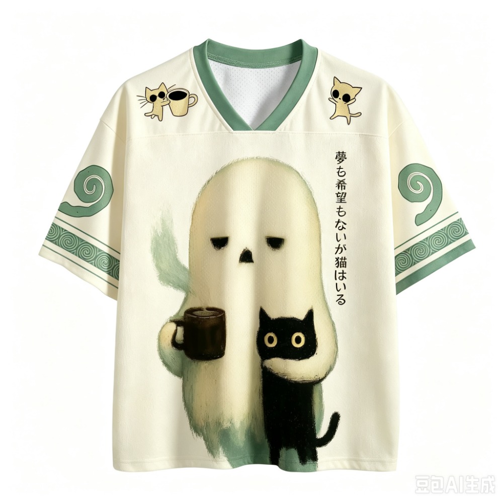 여름 패션 새로운 일본식 유령과 고양이 3D 프린팅 루 - Fashion Street Cat 리뷰 및 가격