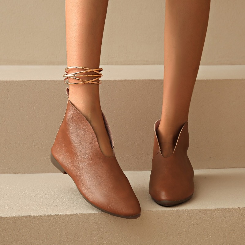 2025 새 신발 여성 패셔너블 부츠 레트로 모던 부츠 - Street Fashion Female 리뷰 및 가격